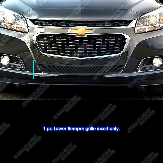 Fits 06-10 Chevy HHR Lower Bumper Black Billet Grille Insert