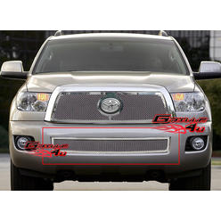 APS For 2008-2016 Toyota Sequoia Bumper Stainless Steel Mesh Grille Insert #N19-T45567T