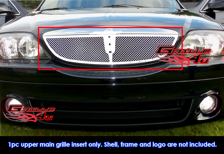 APS For 00-02 Lincoln LS Stainless Steel Mesh Grille Insert #N19-T67757L