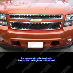 APS 07-14 Chevy Avalanche/Suburban/Tahoe Rivet Stainless Steel Mesh Grille Grill