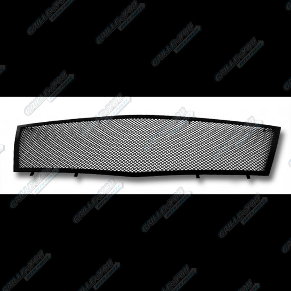 APS Fits 2008-2014 Cadillac CTS Main Upper Stainless Steel Black Mesh Grille Insert