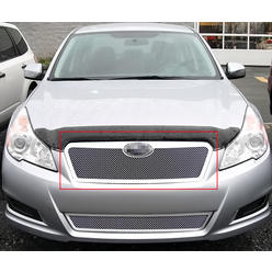 APS For 2010-2012 Subaru Legacy Stainless Steel Mesh Grille Grill Insert #N19-T50867I