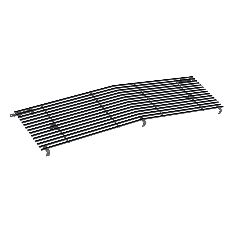 APS Fits 1881-1987 Chevy/GMC C/K Pickup/Suburban Upper Stainless Black Billet Grille