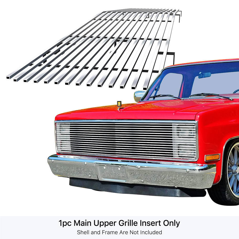 APS For 1981-1987 Chevy GMC Pickup/Suburban/Jimmy Phantom Stainless Billet Grille