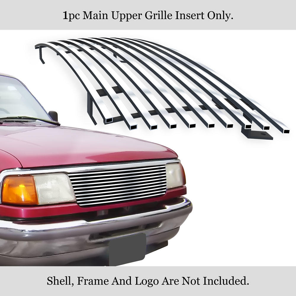 APS For 1993-1997 Ford Ranger 2WD Stainless Steel Billet Grille Grill Insert