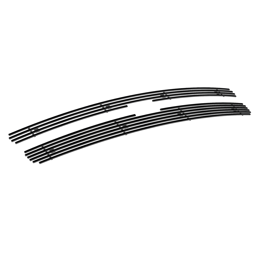 APS Fits 2007-2013 Chevy Silverado 1500 Stainless T304 Black Billet Grille Grill #N19-J66756C