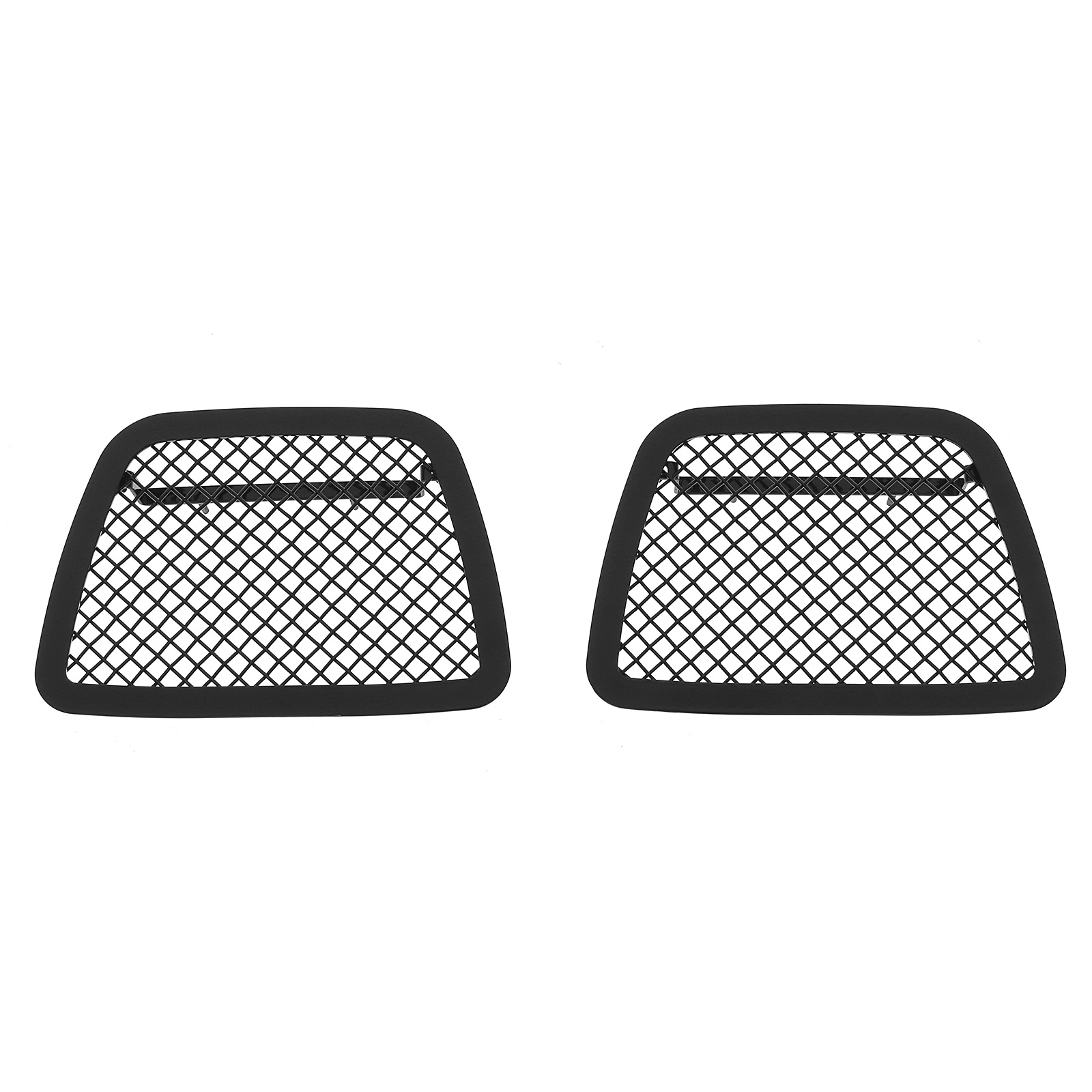 APS For 2007-2014 Chevy Tahoe/Avalanche Tow Hook Stainless Black Mesh Grille Insert