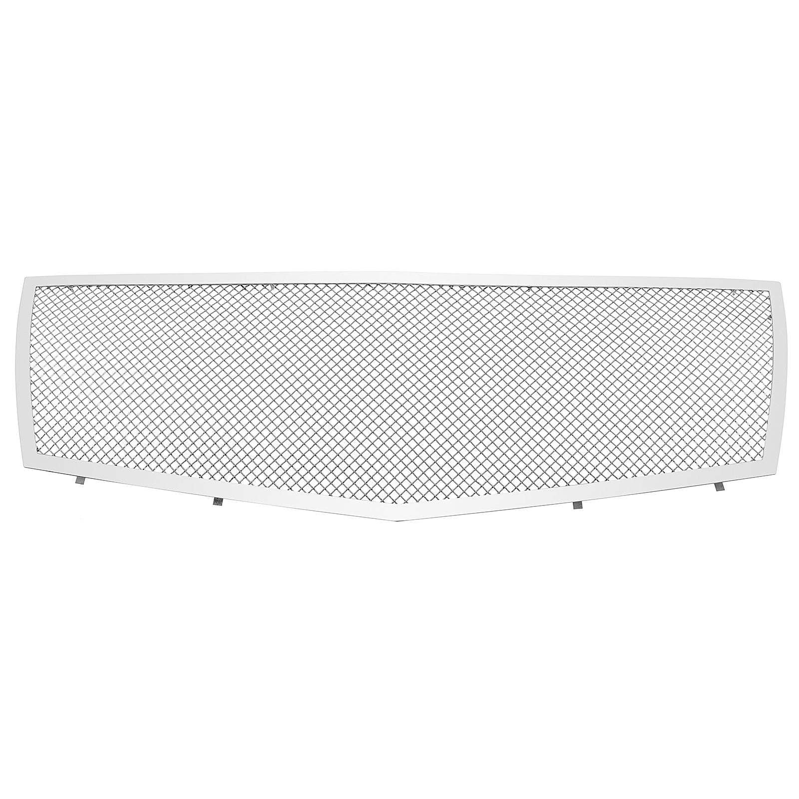 APS Fits 2008-2014 Cadillac CTS Main Upper Stainless Steel Chrome Mesh Grille Insert