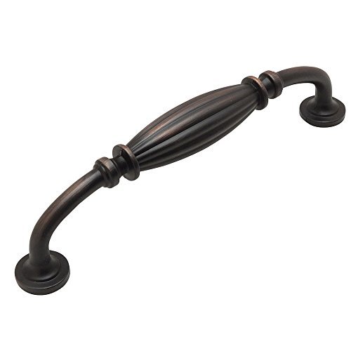 Cosmas 7120orb Oil Rubbed Bronze Country Style Cabinet Cosmas 7120orb Oil Rubbed Bronze Country Style Cabinet Hardware Ribbed Handle Pull 5 Inch 128mm Hole Centers