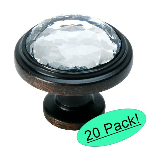 Cosmas Cabinet Hardware Sears Cosmas 5317orb C Oil Rubbed Bronze Cabinet Hardware Round With Clear Gl 1