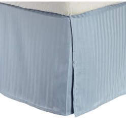 Blue Nile Mills 300 Thread Count Egyptian Cotton Stripes Bed Skirts