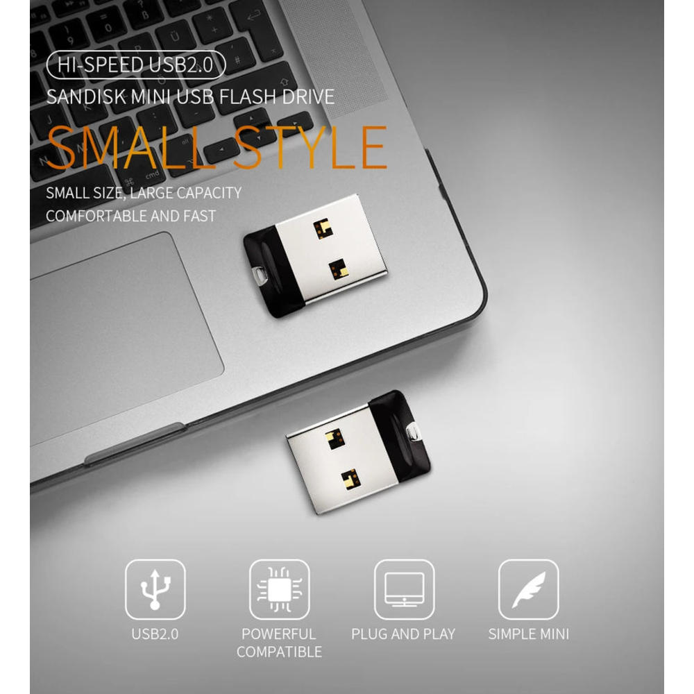 Tom Jason USB flash drive genuine SanDisk CZ33/CZ430 mini car music system encrypted car USB flash drive 64g