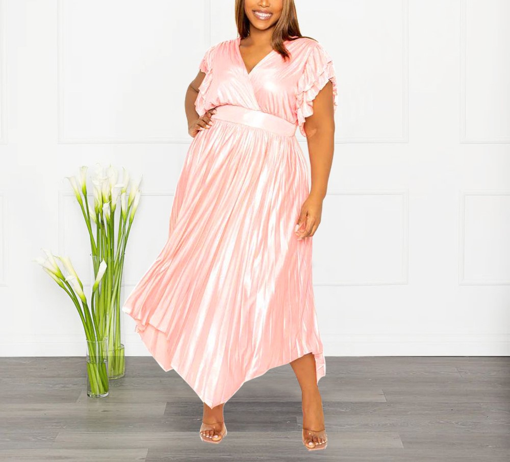 sachin and babi light blue dress Plus Size Wedding Guest Dresses & Gowns for Women