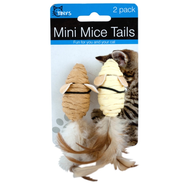 Home Essentials Mini Mice Cat Toys (Lot of 24)