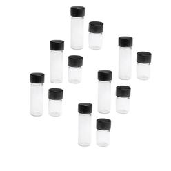 ASR Outdoor Gold Flake or Dust Collection Glass Vials (Pack of 12)