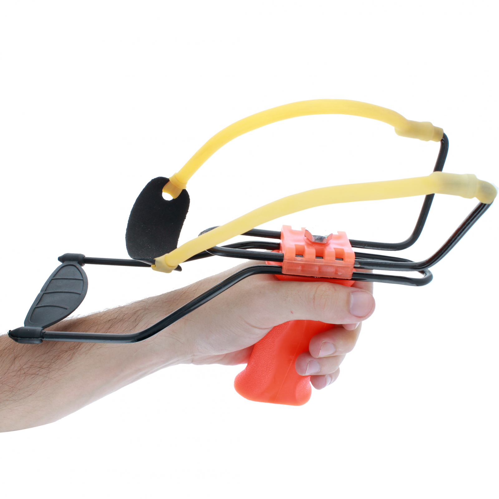 ASR Outdoor Wrist Brace Slingshot with Adjustable Iron Frame - Ammo Included