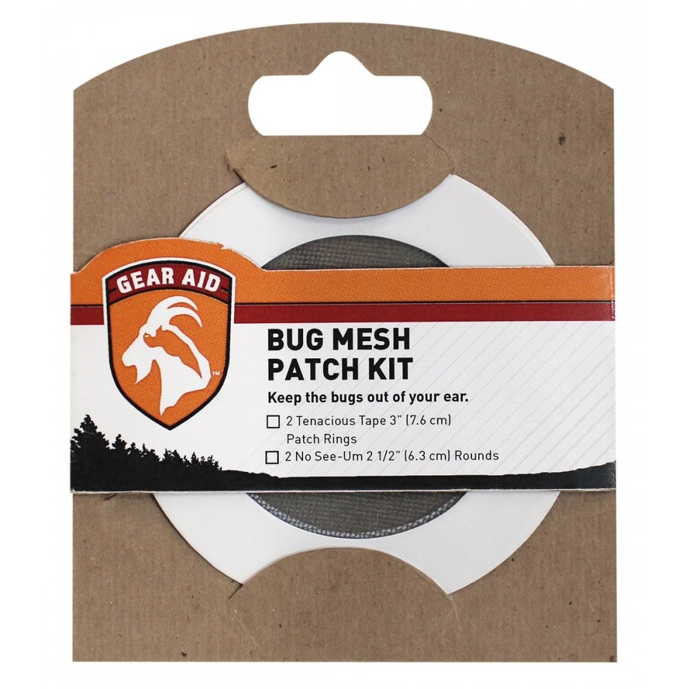 Gear Aid Bug Mesh Patch Kit Gear Aid Outdoor Hiking Camping Gear Repair Adhesive