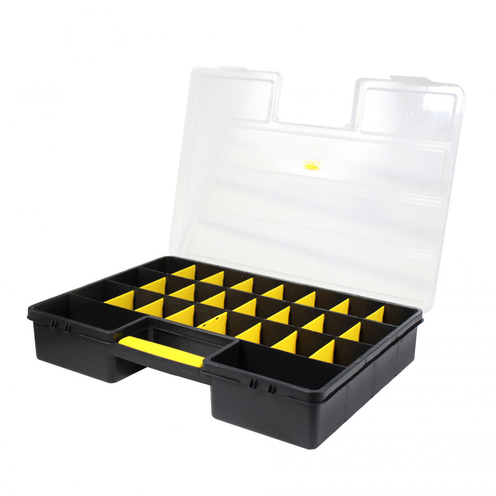Universal Tool Hobby Craft Storage Organizer 26 Sections Adjustable Tool Box