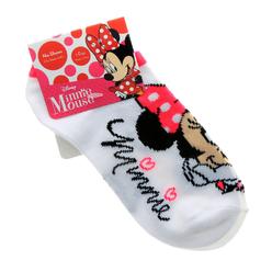 Disney Minnie Mouse Kids Ankle Socks Girls Clothes - Size 6 - 8