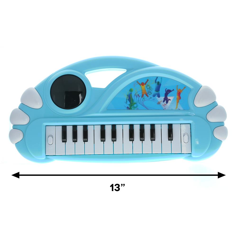 KidPlay Products Organ Girls Musical Instrument Electronic Keyboard Kids Toy - Blue