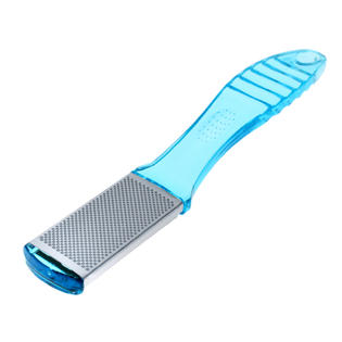 Home Essentials Manicure Pedicure Foot Scrubber Foot File Callus Remover  Callus Shaver for Feet and Hands - Blue