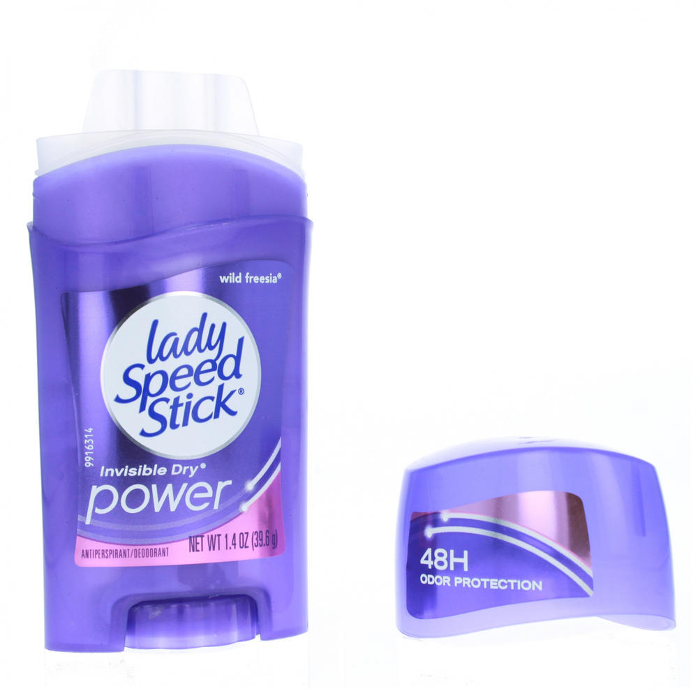 Lady Speed Stick Womens Invisible Dry Deodorant Antiperspirant Wild Freesia 3 Pack