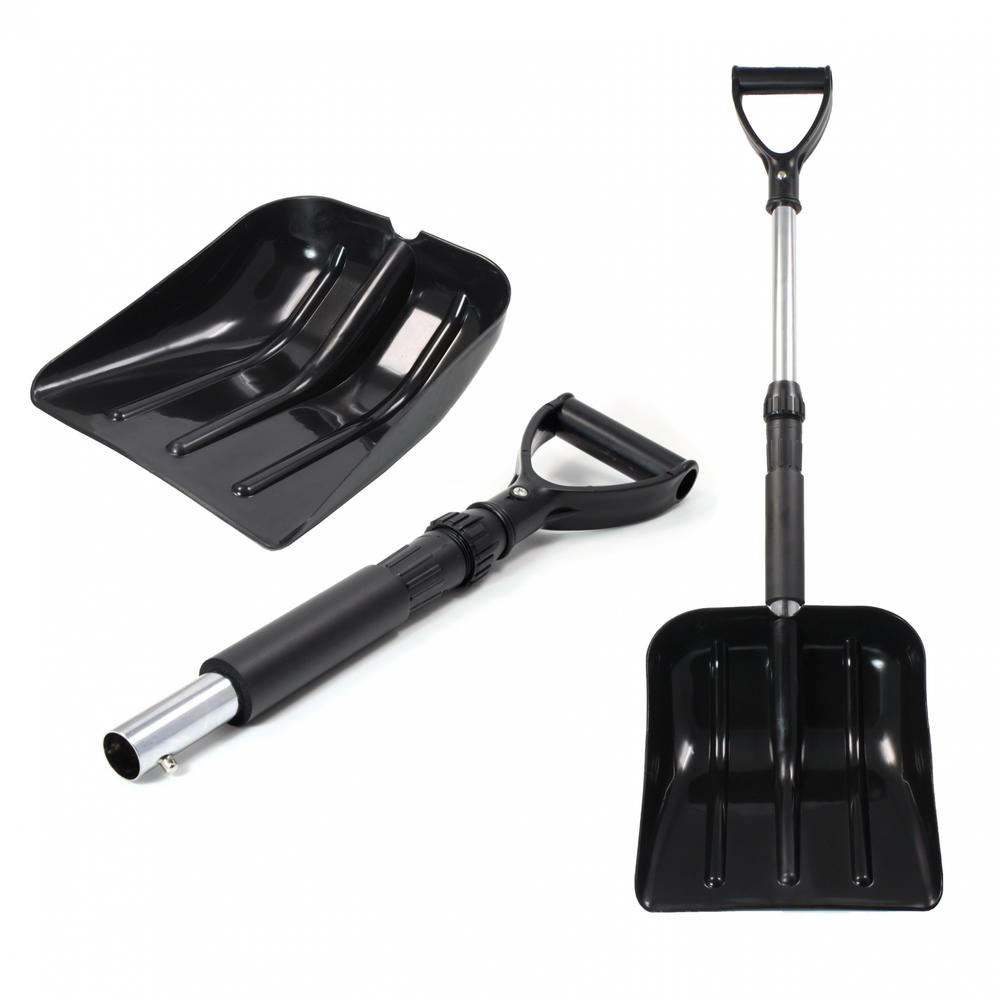 ASR Outdoor 36-Inch Easy to Store Collapsible Foam Grip Snow Shovel