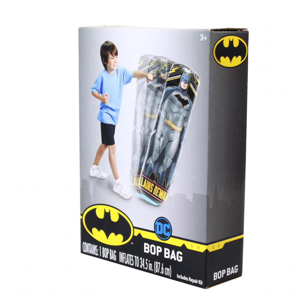 What Kids Want DC Comics Batman Kids Inflatable Punching Bop Bag Exercise Toy