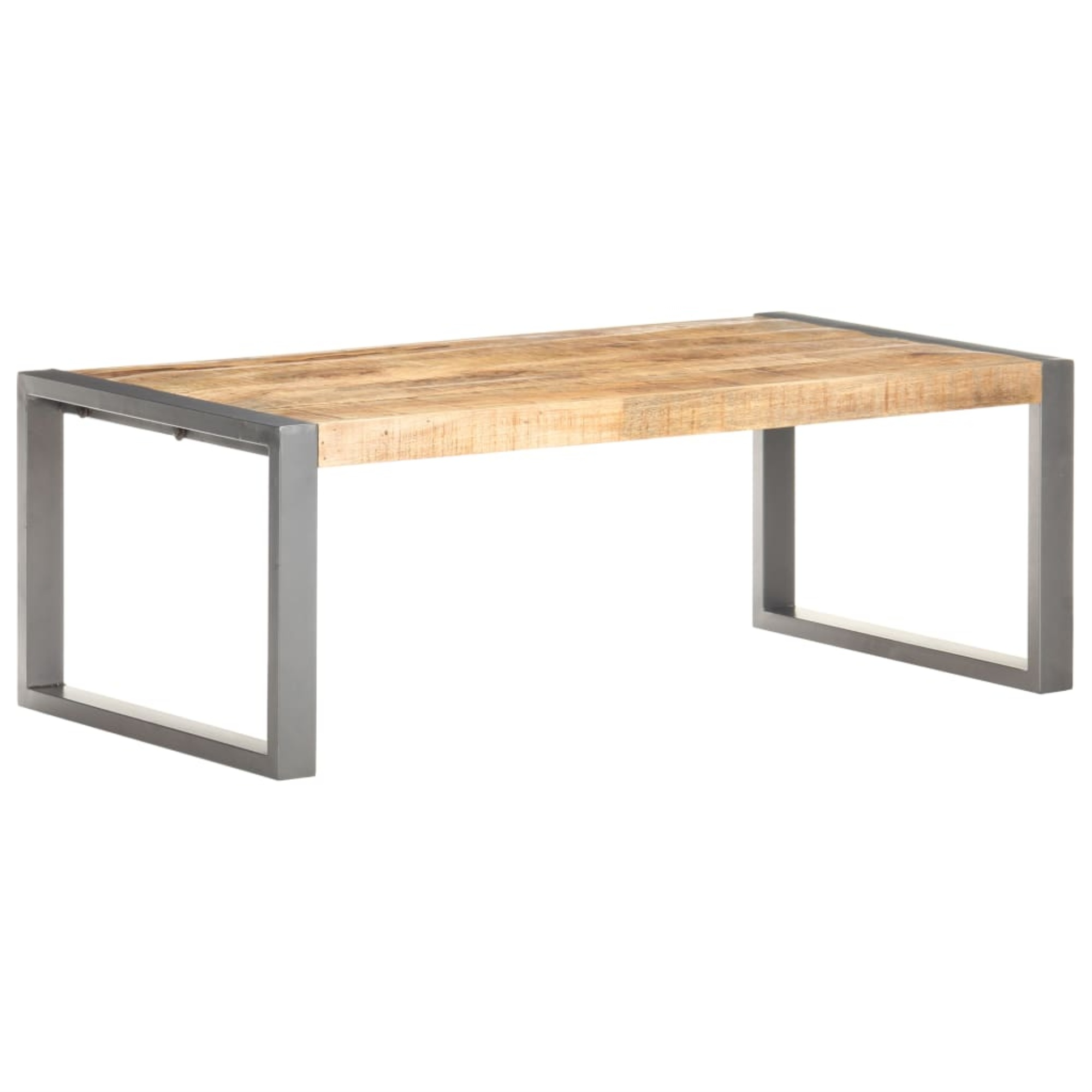 vidaXL Coffee Table 43.3"x23.6"x15.7" Solid Wood with Sheesham Finish