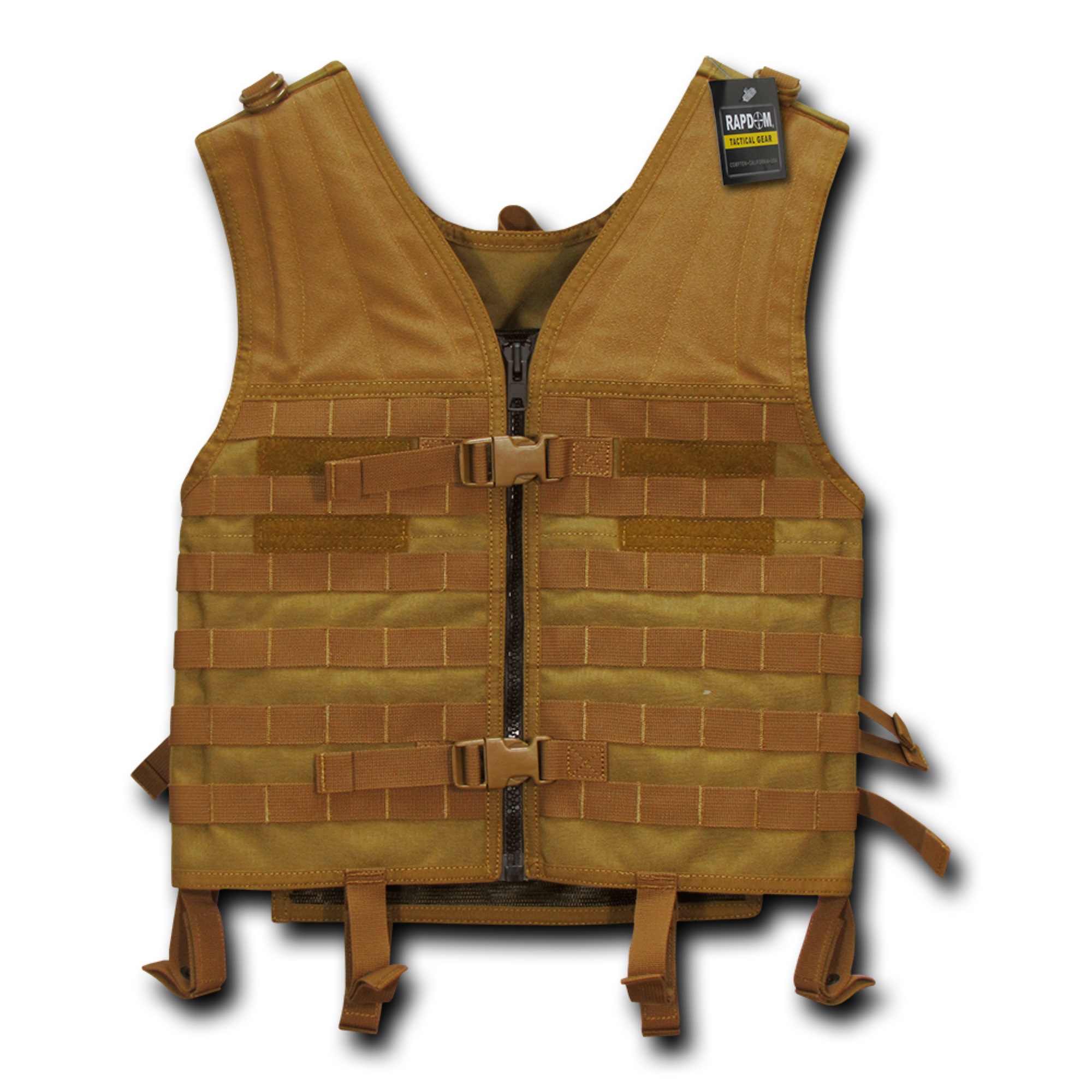 Rapid Dominance Tactical Modular Style Vest, Coyote
