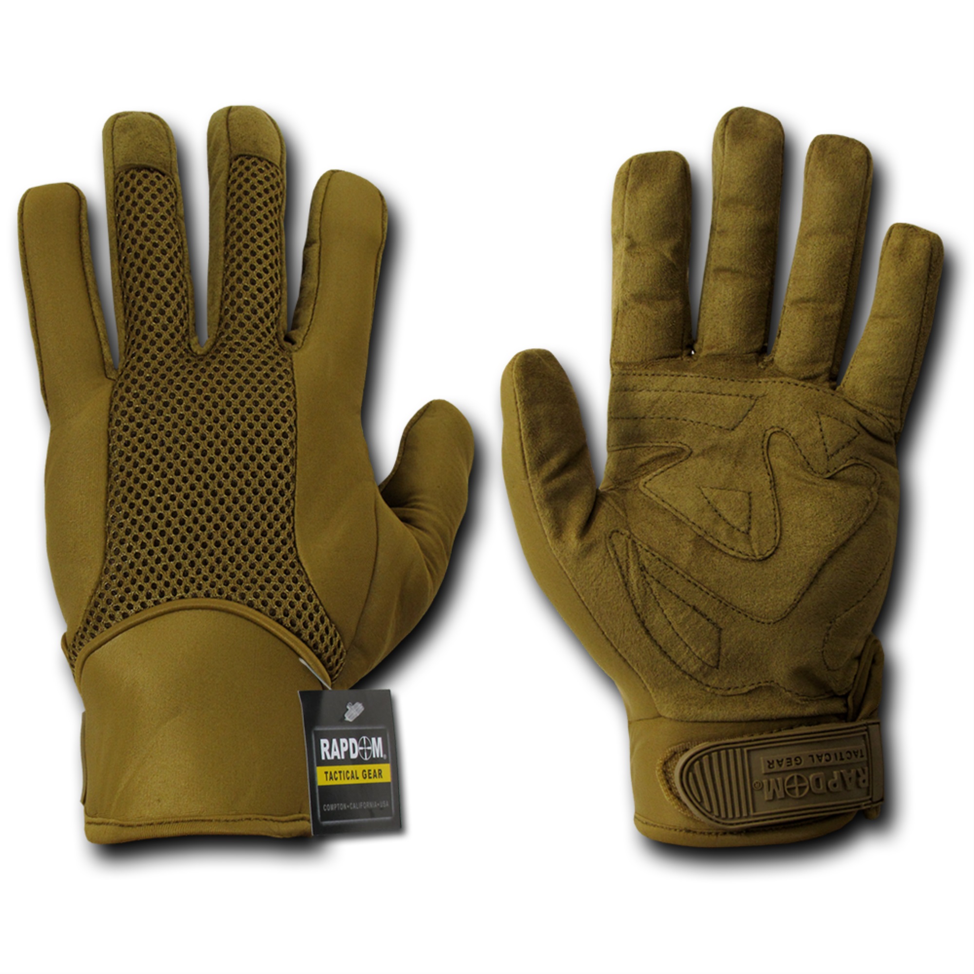 Rapid Dominance Neoprene Tactical Glove, Coyote, 2X