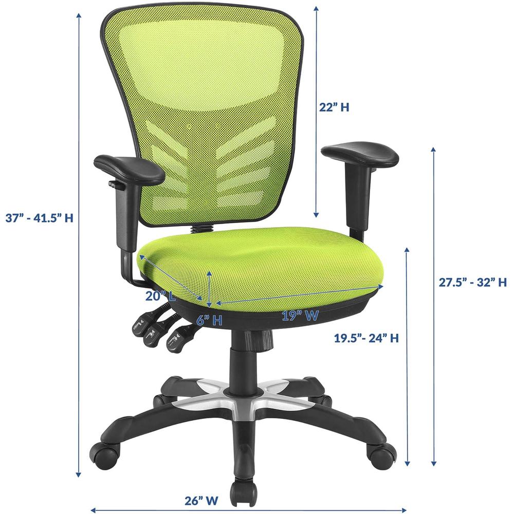Ergode Articulate Mesh Office Chair - Green