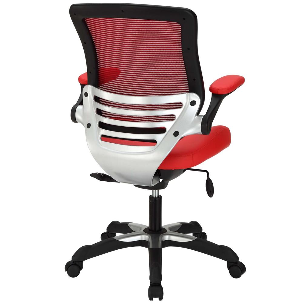 Ergode Edge Vinyl Office Chair - Red