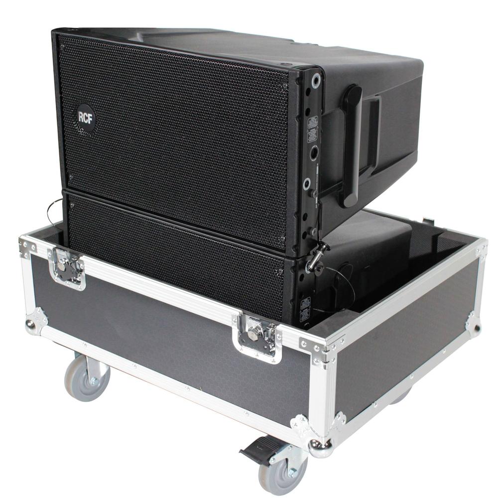ProX XS-282620LASPW Universal Line Array Speaker Flight Case W/Wheels for 2 Speakers