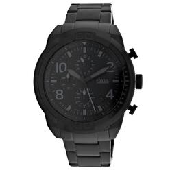 Fossil Men's Bronson Black Dial Watch - FS5712