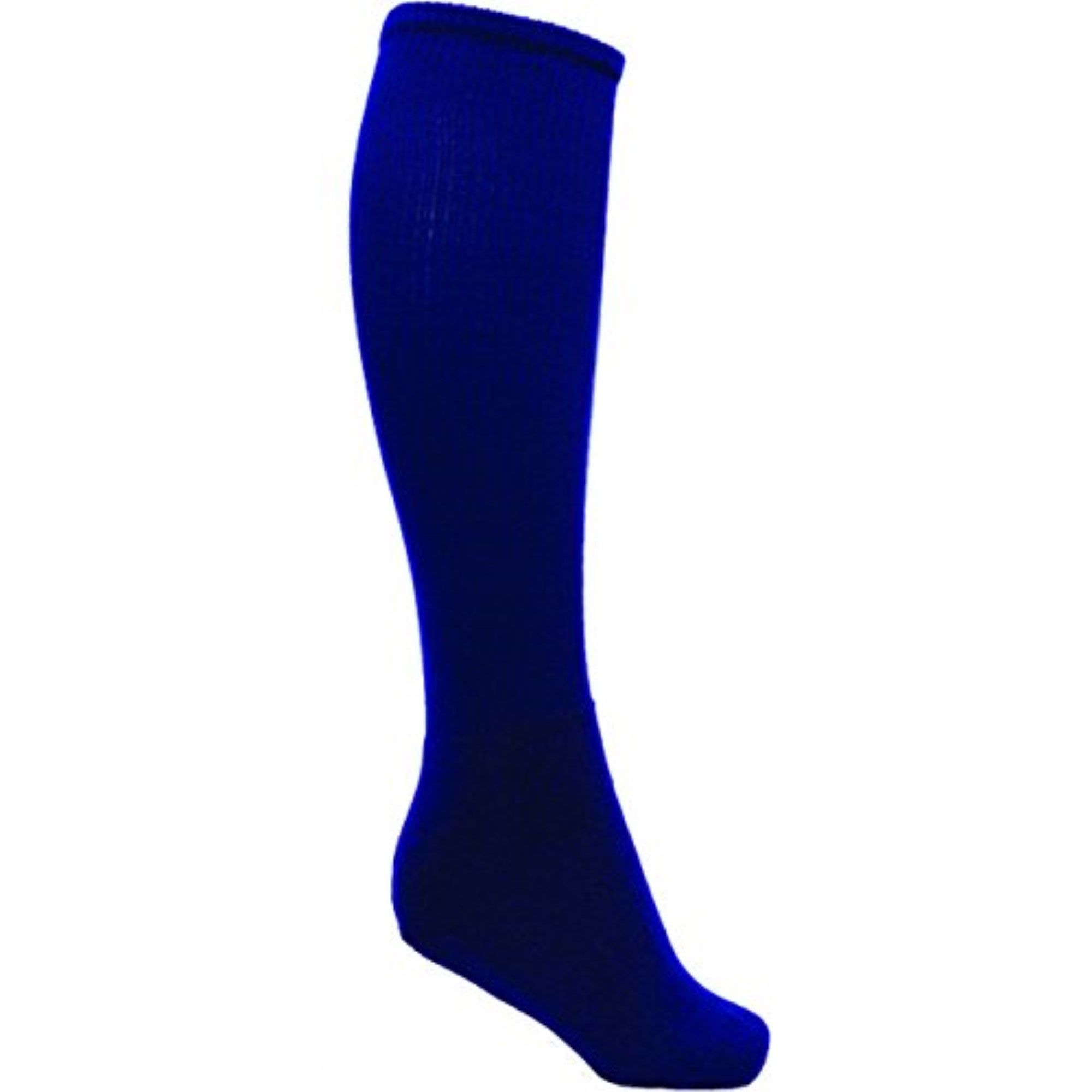 VIZARI League Soccer Tube Socks for Sport, Navy, Youth - Compression Tube Field Hockey Socks with Ergonomic Cushioning and Suppo