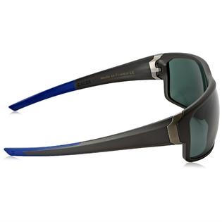 TAG Heuer 9223 106 Blue Rim Polarized Grey Lens Rectangular Sunglasses