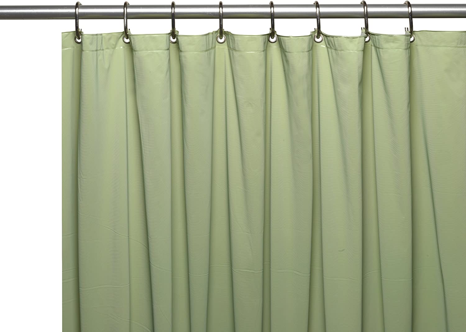 5 Gauge Vinyl Shower Curtain Liner, What Size Is Extra Long Shower Curtain