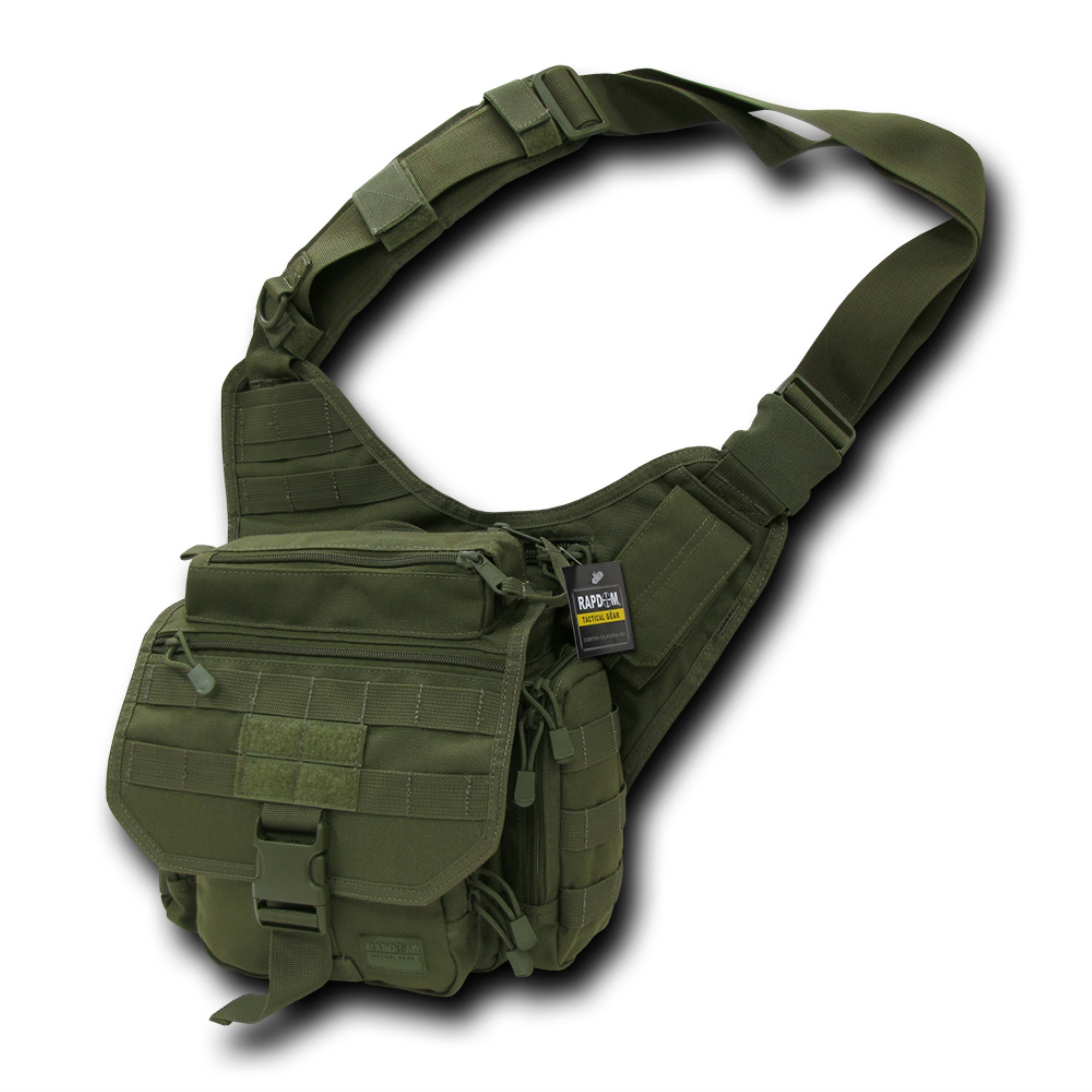 Rapid Dominance Tactical Field Bag, Olive Drab (pack of 2)