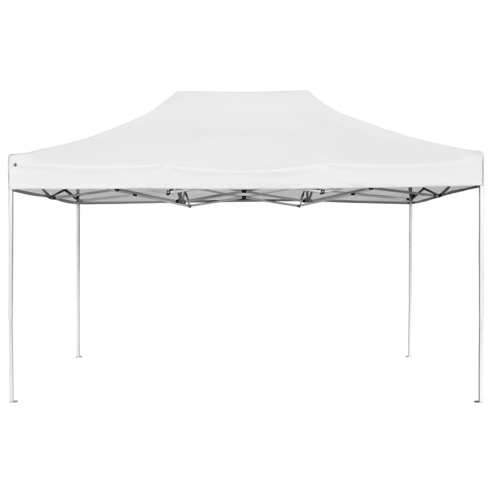 vidaXL Professional Folding Party Tent Aluminium 177.2"x118.1" White