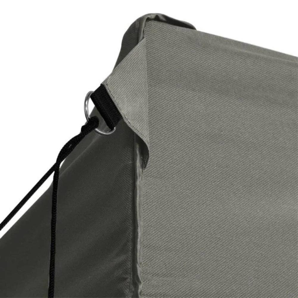 vidaXL Professional Folding Party Tent 118.1"x157.5" Steel Anthracite
