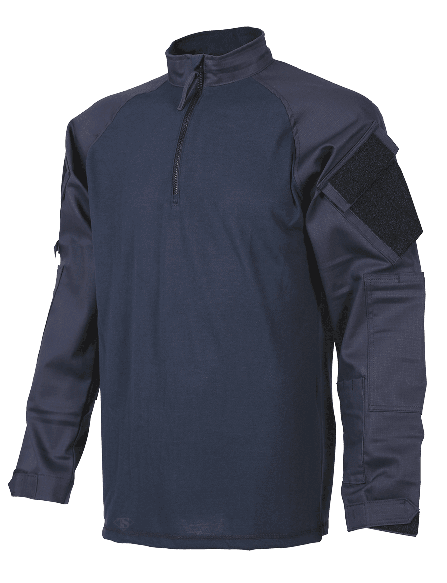 Tru-Spec Combat Shirt long sleeve navy mens Xfire sr
