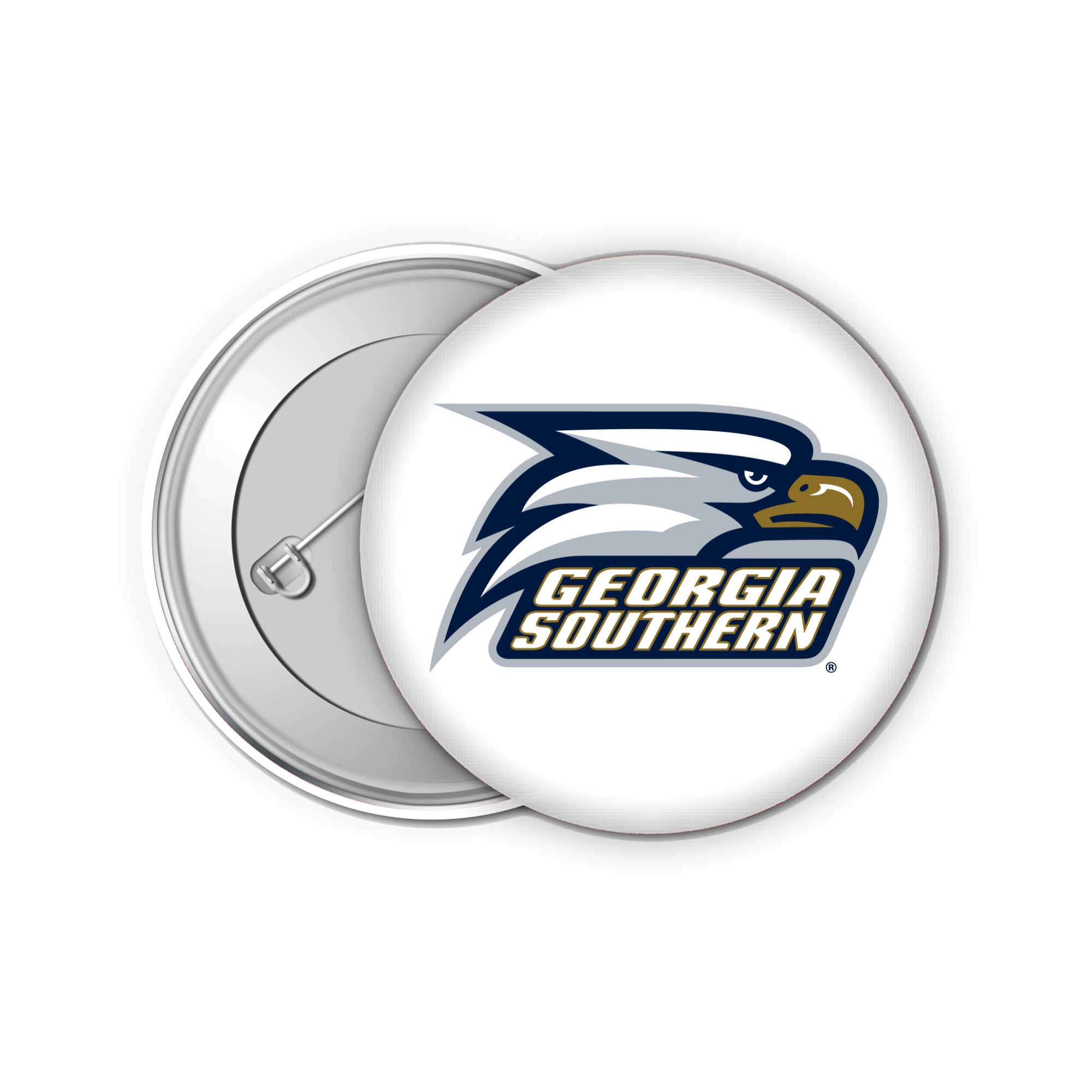 R and R Imports Georgia Southern Eagles Small 1-Inch Button Pin 6-Pack