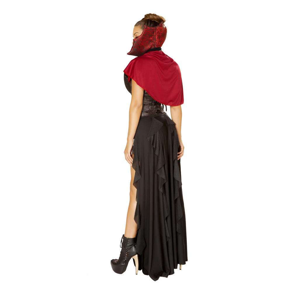 Roma Costume 3pc Blood Lusting Vampire, Red/Black, Small