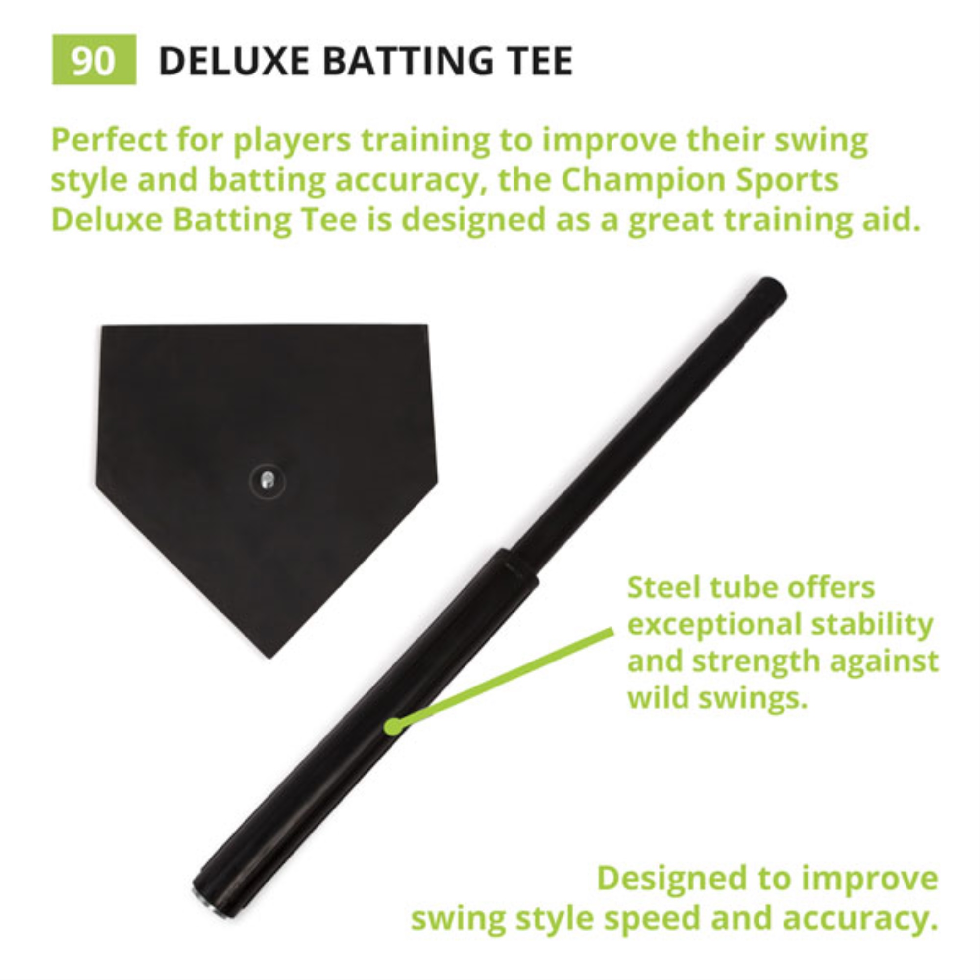 Champion Sports Deluxe Batting Tee