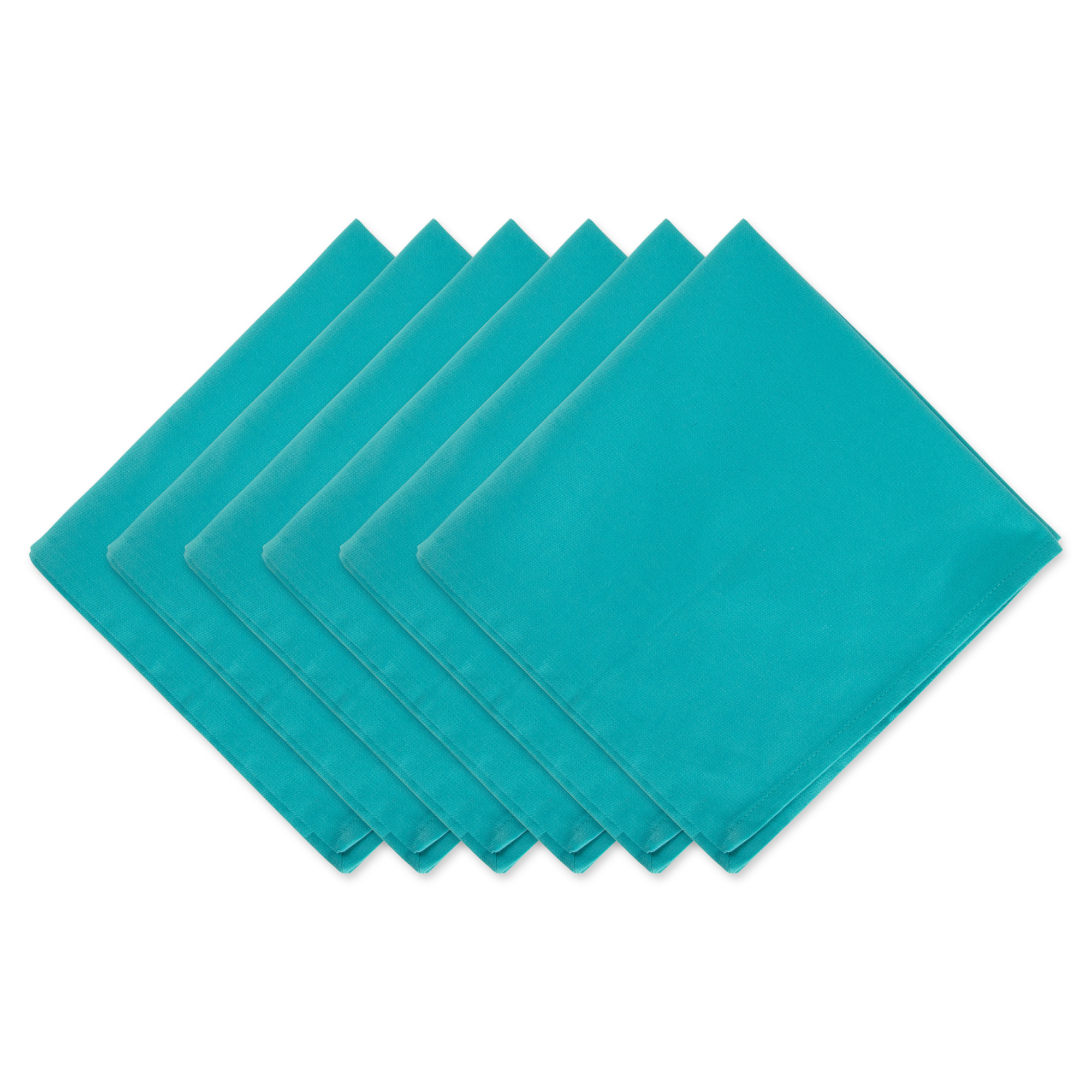 Design Imports DII Solid Aqua Waters Napkin (Set of 6)