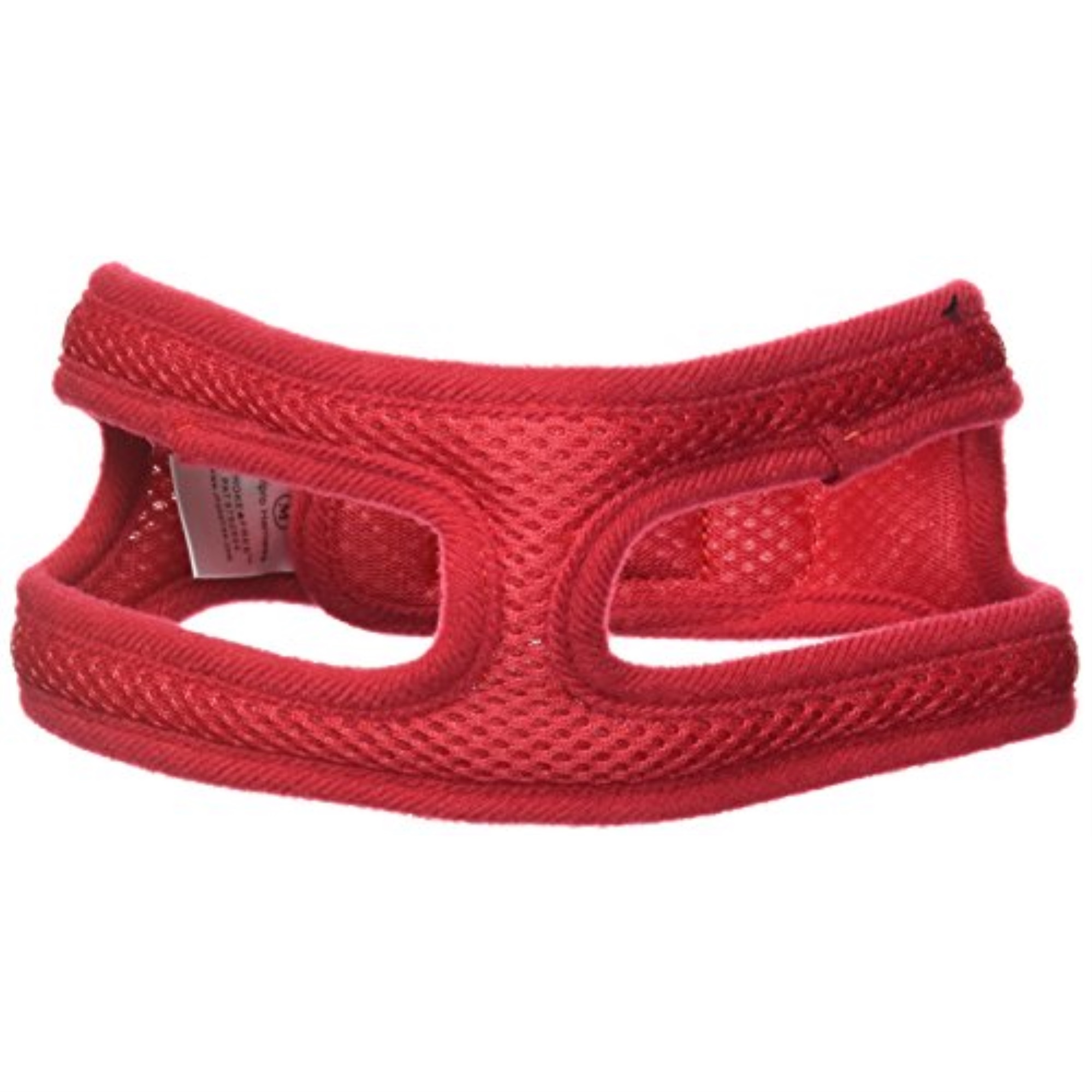 ChokeFree Velpro Mesh Pet Shoulder Harness Collar, 16", Red