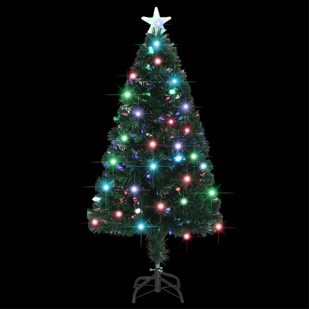 vidaXL Artificial Christmas Tree with Stand/LED 47.2" 135 Branches