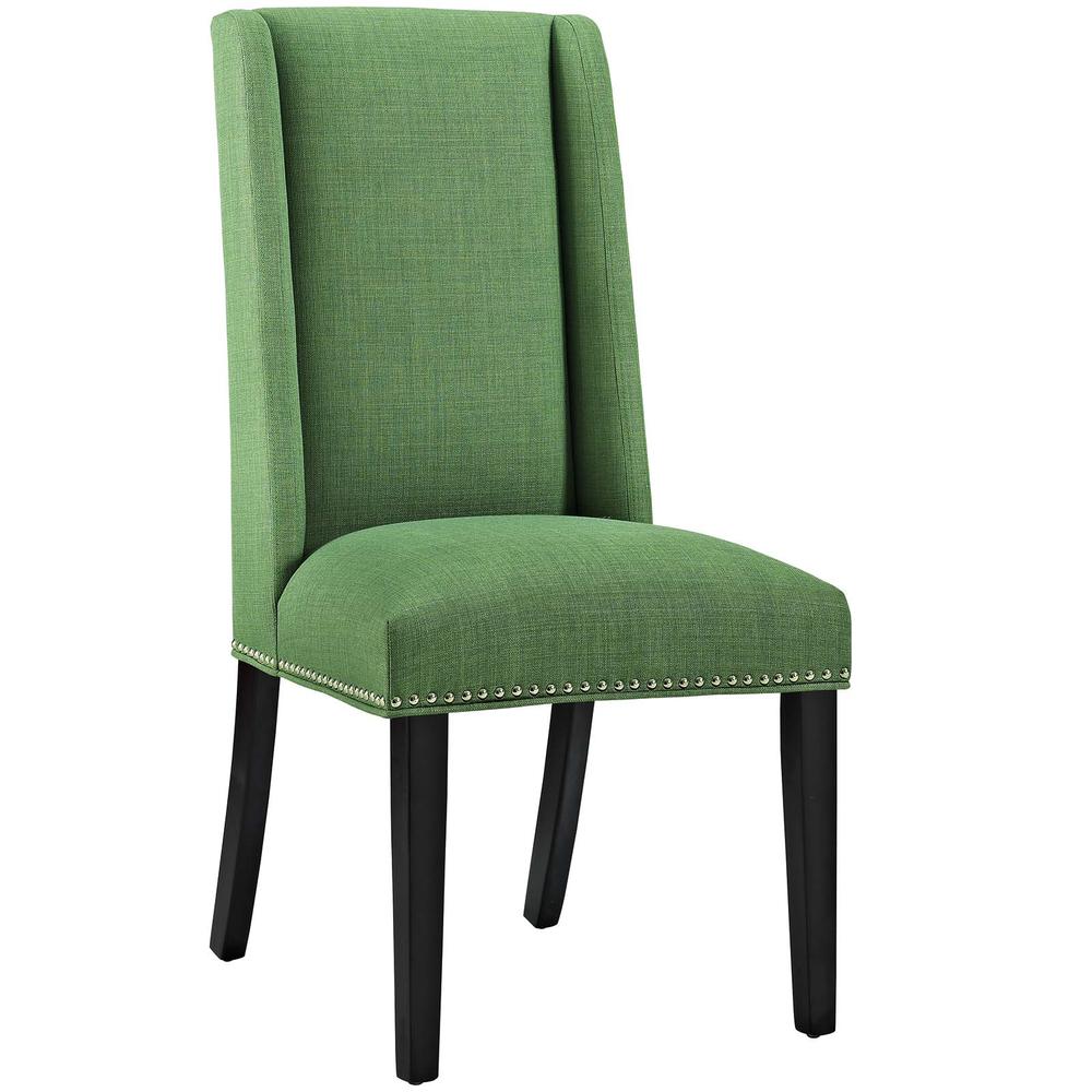 Modway Baron Dining Chair Fabric Set of 2 - Green