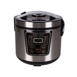 Tayama DRC-180SB 20-Cup Stainless Steel Digital Multi-Function Rice Cooker & Food Steamer
